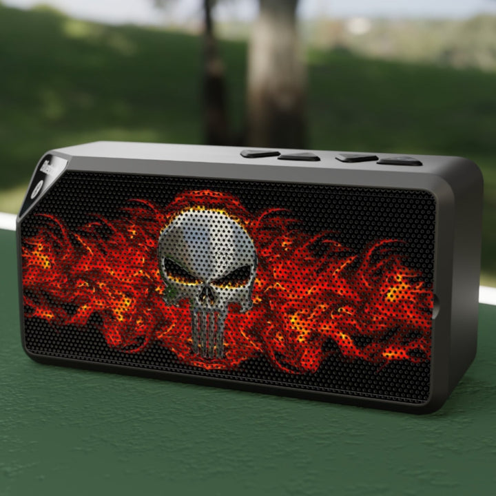 Skull & Fire Bluetooth Speaker