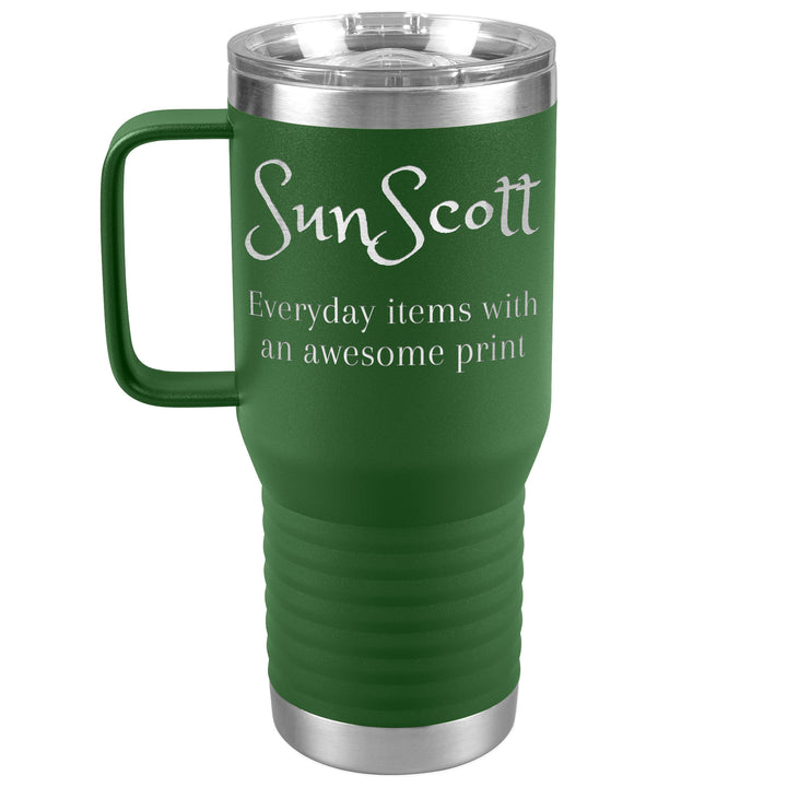 SunScott 20oz Travel Mug with Handle