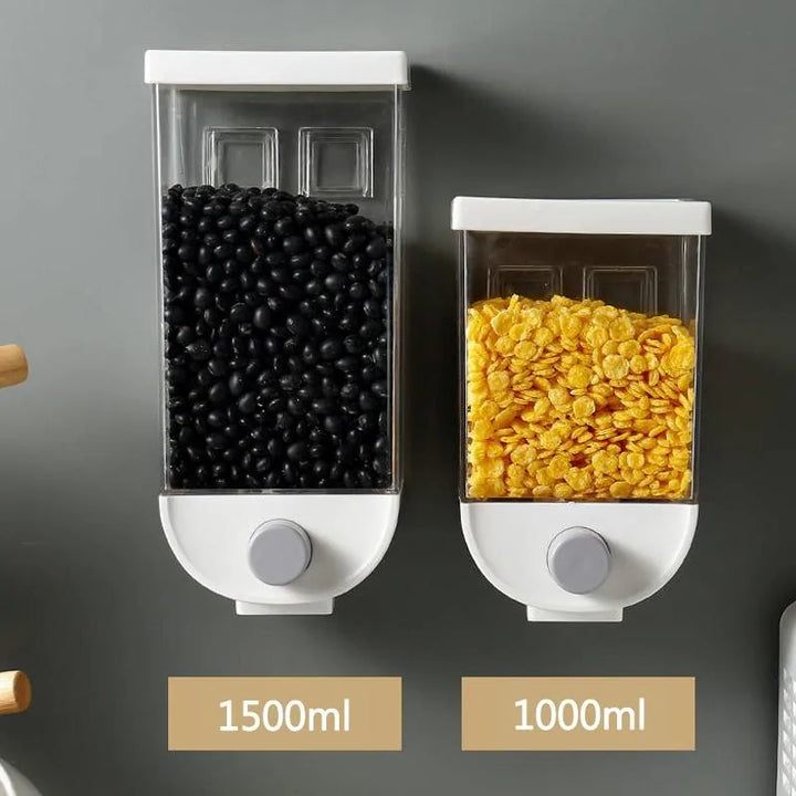 Wall-Mounted Kitchen Multi-Grain Dispenser